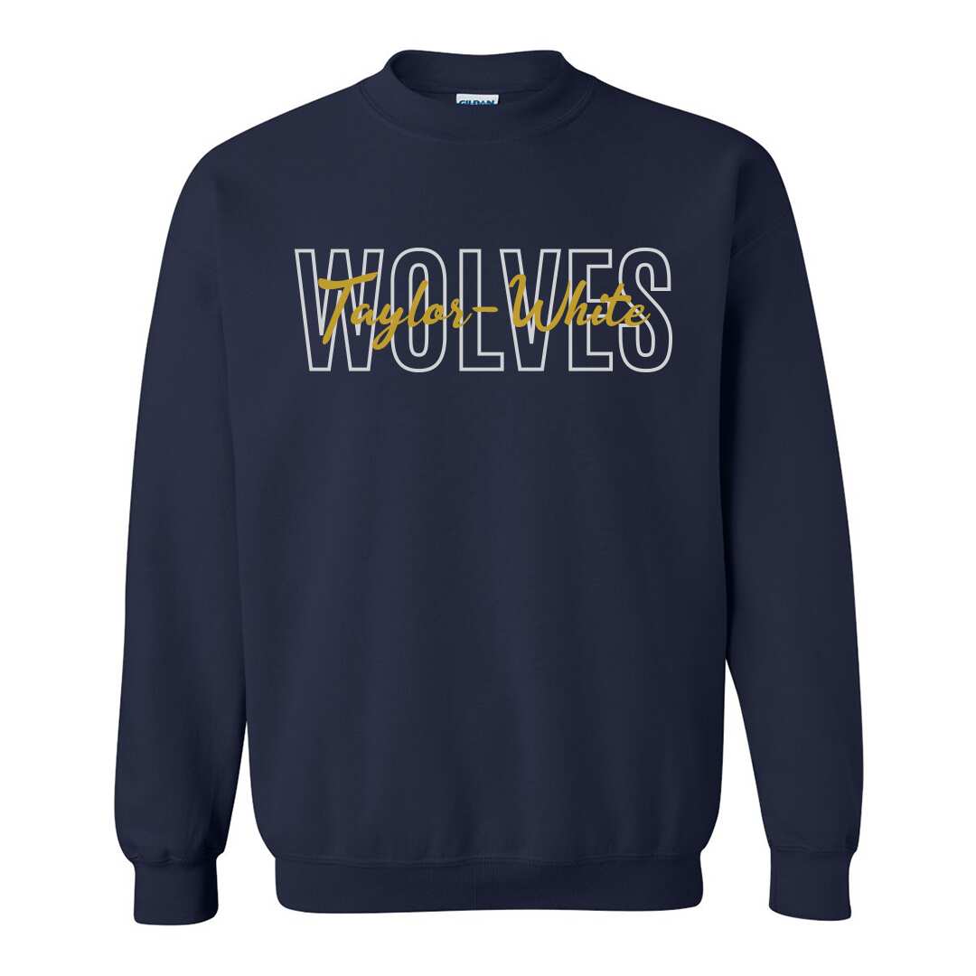 Taylor-White Wolves Sweatshirt