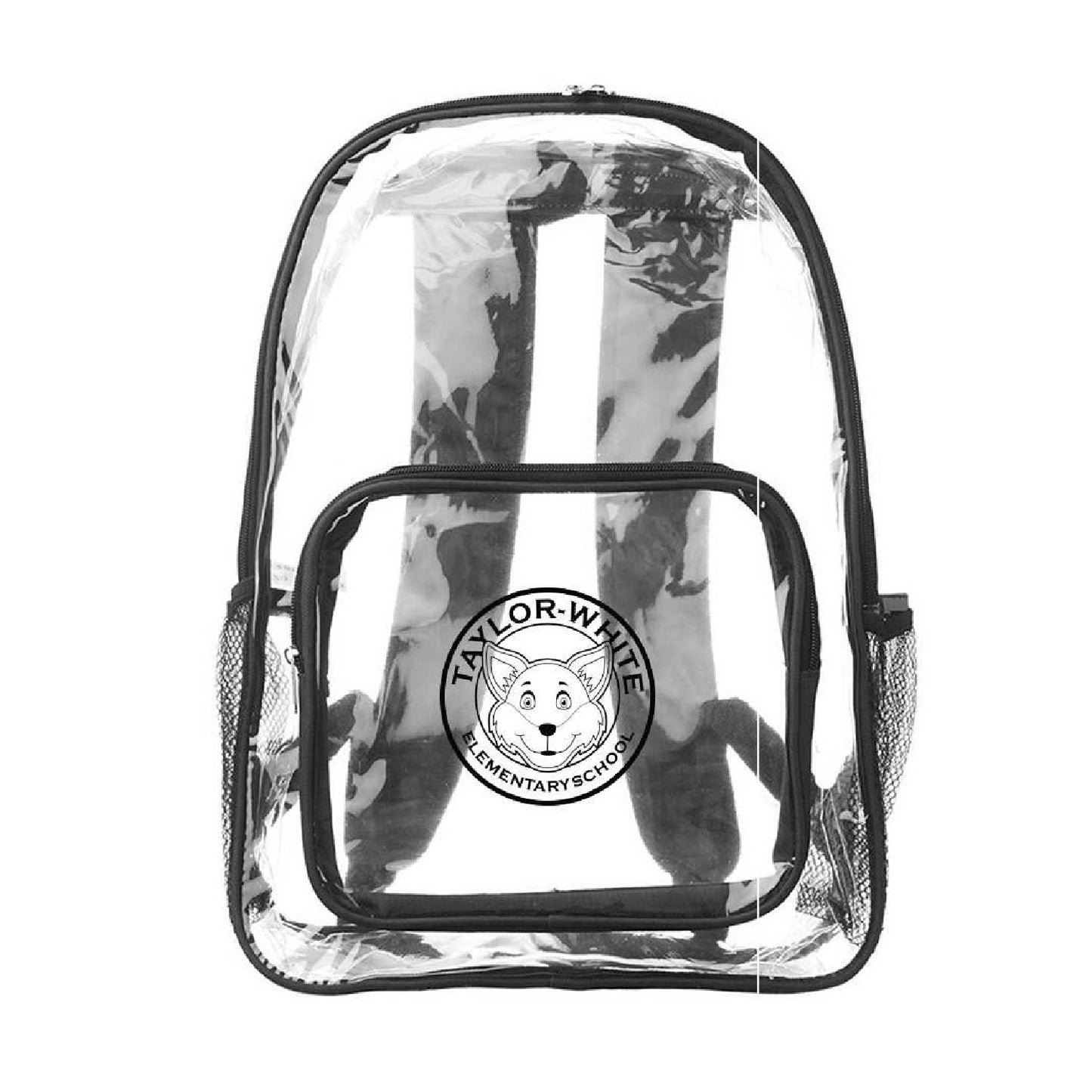 Taylor-White Clear Backpack